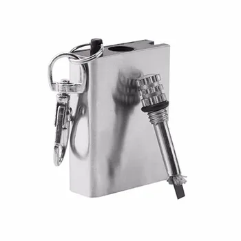 

No Oil Inside Matches Striker Kerosene Oil Lighters for Cigarette Smoking Matchstick Survival Tool Lighter Flint Fire Starter