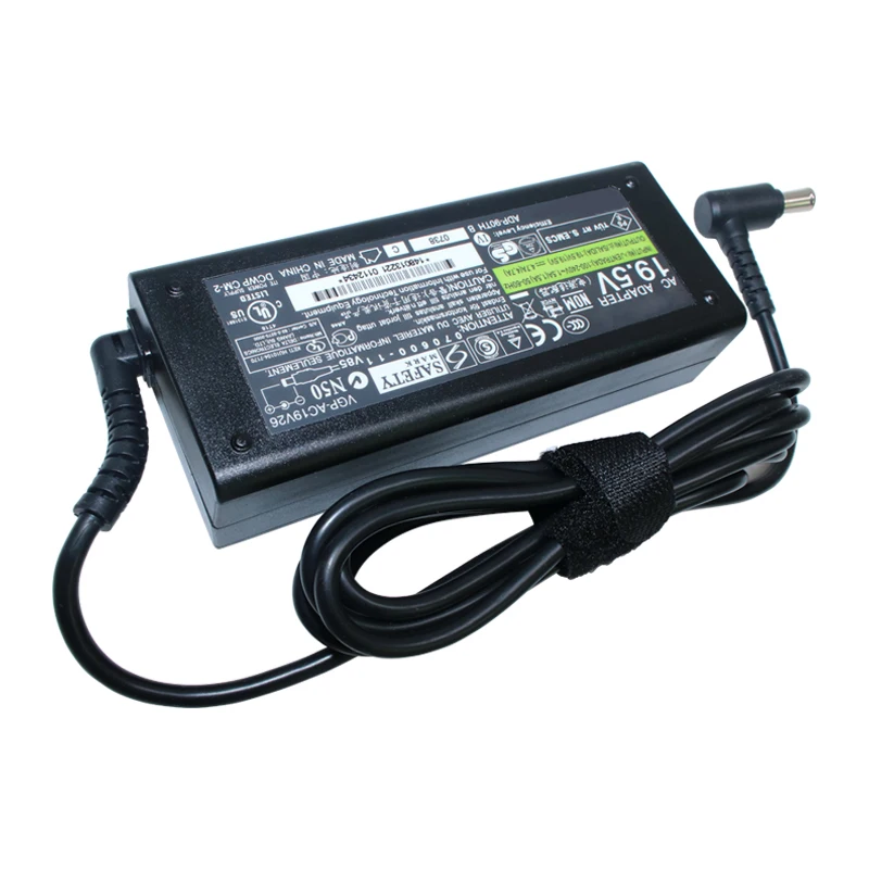 Caricabatterie Adattatore Ca Per Laptop 90W 19.5V Per Sony Vaio Vgp-Ac19V25 Vgp-Ac19V26 Vgp-Ac19V27