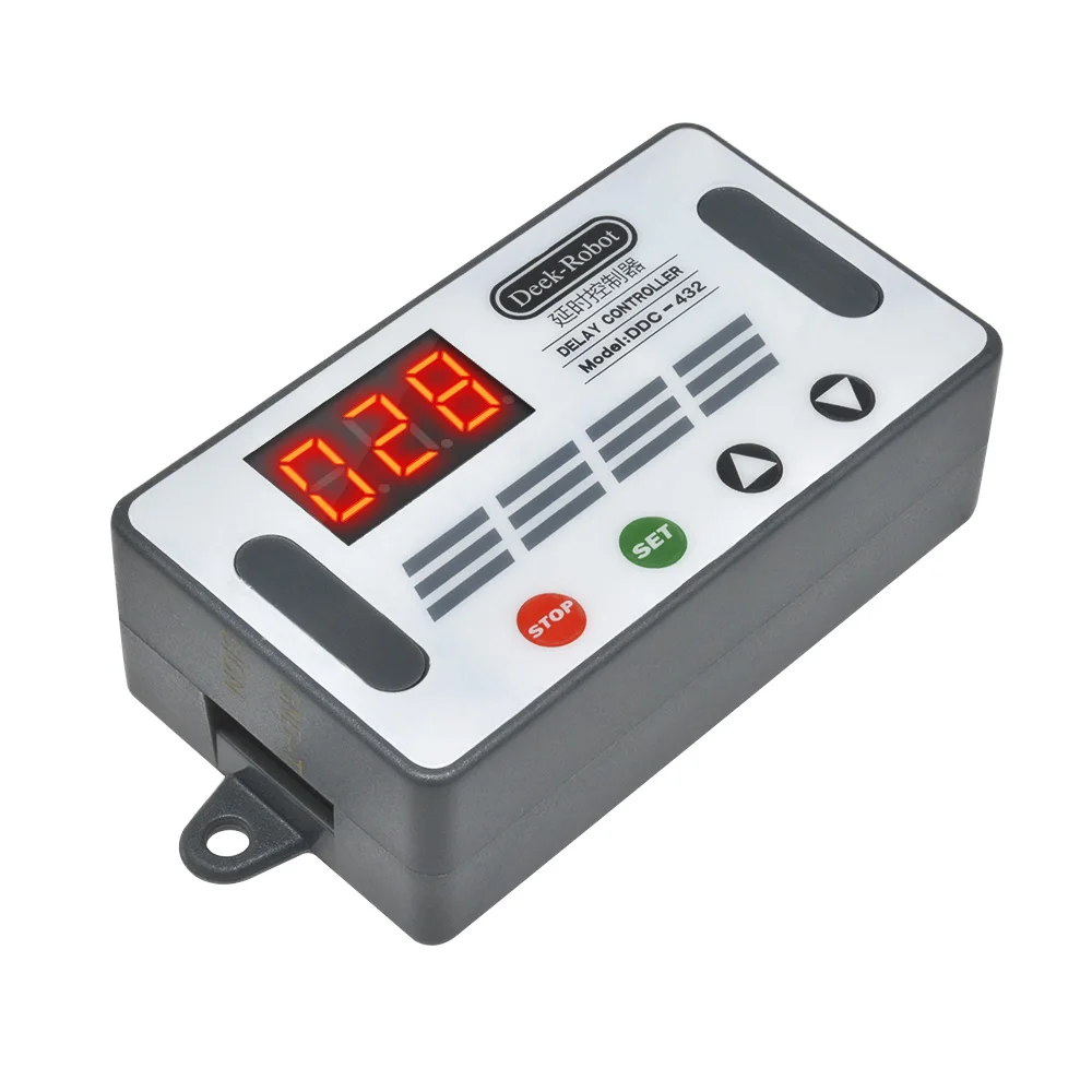 DC5V-30V 4-Button 3-Digit Dual MOS Time Delay Relay High Level Trigger LED Digital Display Cycle Timer Switch Circuit | Обустройство