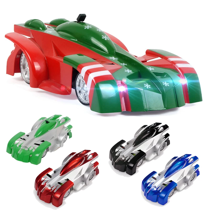  Christmas Version Climbing RC Car Remote Control Anti Gravity Ceiling Racing Car Toys Machine Auto 