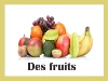 Children flashcard Baby French Fruit Learning express Word Flash Card Pocket  Montessori Educational Toy Table Game Card for Kid 5