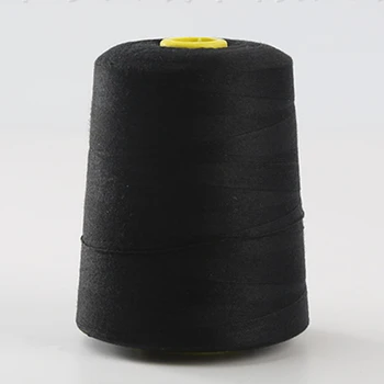 

5000yards/roll 40s/3 Black White Sewing Thread Polyester Thread Set Strong And Durable Sewing Threads For Hand Machines