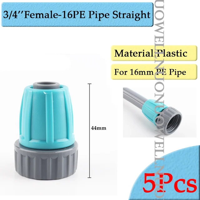 3l4-16PE Straight