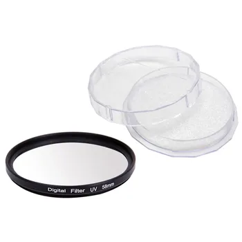 

1PC UV Filter 37mm 49MM 52MM 55MM 58MM 62MM 67MM 72MM 77MM for canon H55F