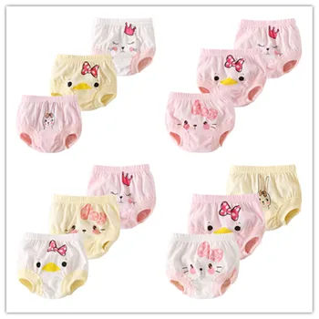 

VIDMID Children's Cotton Underwear Cartoon Printed Baby Girls Underwear Boxer Briefs Panties girls boxer underwear 4144 01