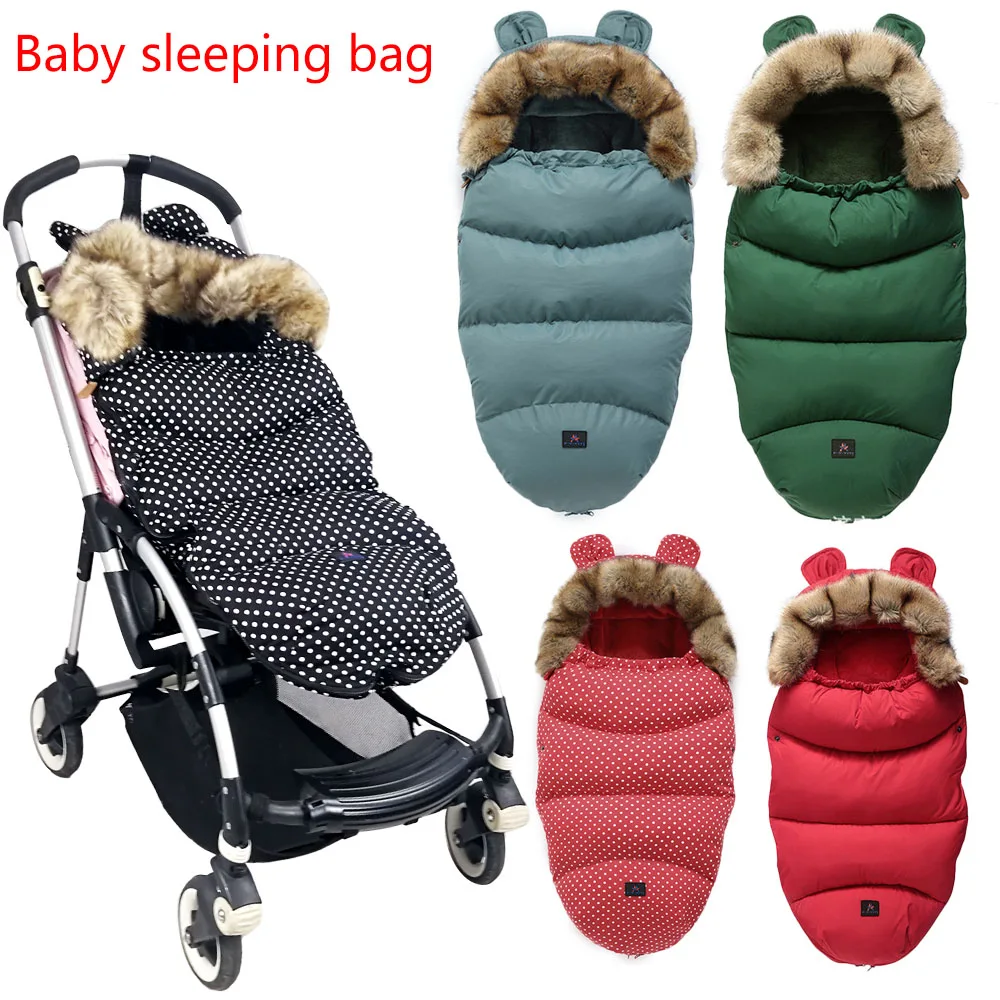 Shengruhua Portable Baby Stroller Foot Cover Multi-Function Sleeping Bag Car Mat Thick Windproof Warm Autumn Winter Wind Universal Footmuff Sack Tour Lightweight Kindly 