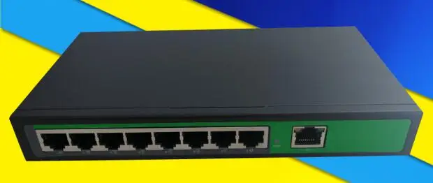 

High Quality 9-Port Gigabit POE Switch 10-Port Gigabit POE Power Supply Switch Haikang Dahua High and Low Temperature Resistance