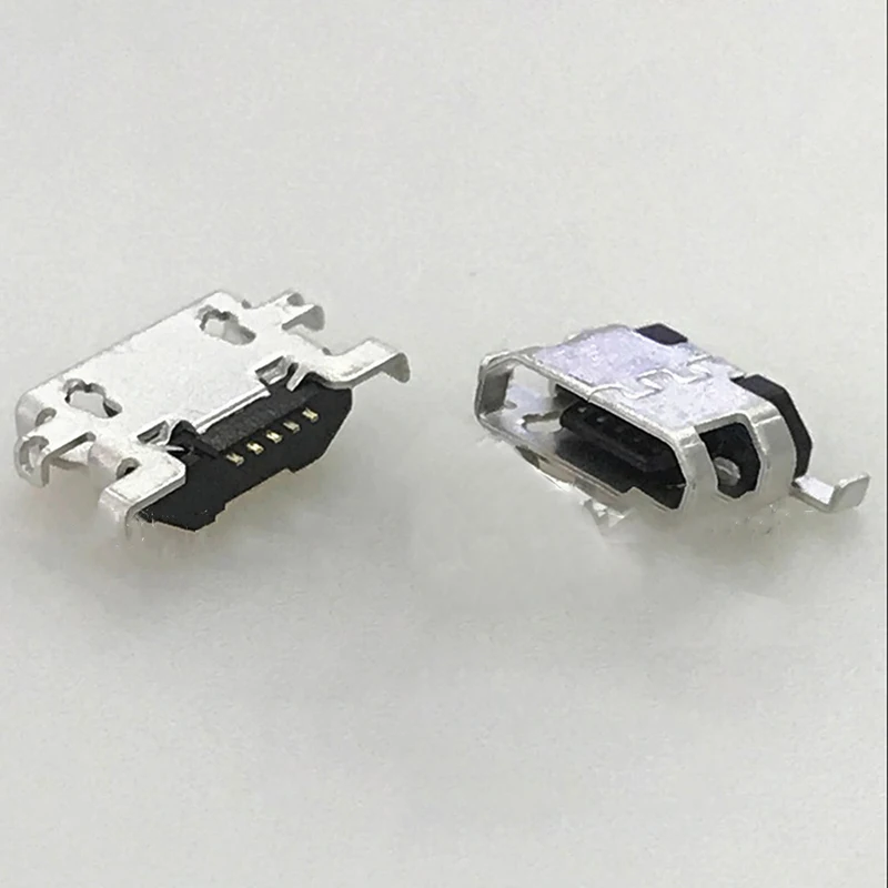 100 шт. микро USB разъем мини для зарядки zte V815W Для lenovo A798T A590 A808 A706T A670T S890 S820 S880