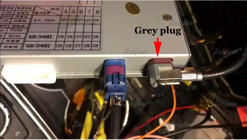 Mercedes Benz A W176 2013~2018 Rear Camera Kit (17)
