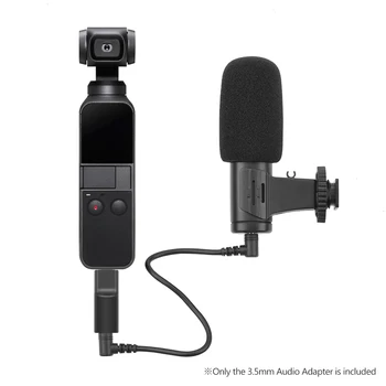 

Camera Microphone microphones condenser microphone for computer games recording dubbing YouTube For DJI Osmo Pocket Accessories