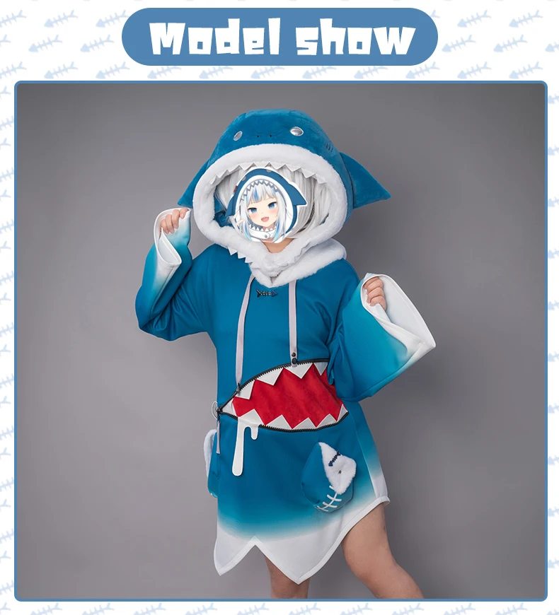 WOWO U Uwowo Hololive Cosplay Costume Shark Hat Suit Anime Costumes Girl Women Cute Blue Body -Zentai shop online Hf96961e0b3824b6987496086c9a555b91.jpg