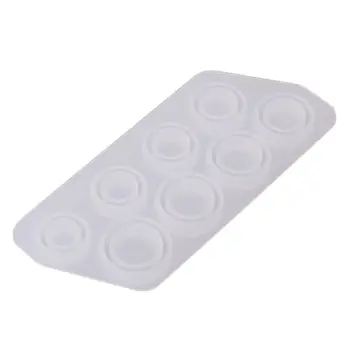 

Flat Rings Mold Collection Handmade DIY Making Ring Jewelry Silicone Mold Crystal Epoxy Mould