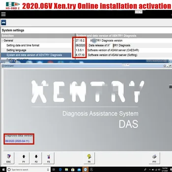 

For MB Star C4/C5 2020.06V diagnostic tool software WIN10 64bit xentry / Das Download and install Through team viewer
