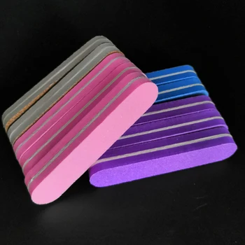 

20Pcs/lot Disposable Nail File Double Side Nail Buffer Files Artificial Sandpaper Mini Professional Manicure Pedicure Tools