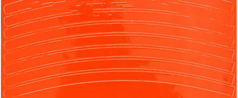 orange 26 дюймов наклейки для горного велосипеда, светоотражающие наклейки для велосипедных шин, аксессуары для верховой езды, оборудование - Цвет: orange