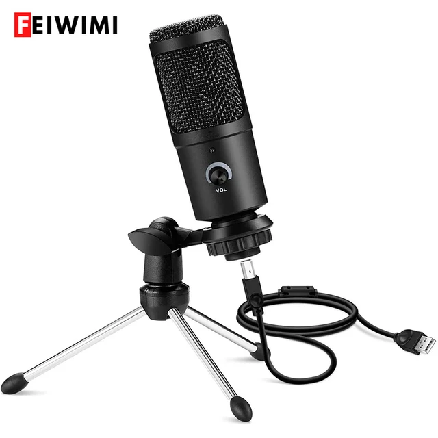 Fifine Microphone Set, Gaming Streaming USB PC RGB Microphone Kit on  Mac/Windows, Computer Condenser Cardioid Mic with Arm Stand, Shock Mount,  for Music Recording, Podcast, -A6T White : : Musical  Instruments, Stage