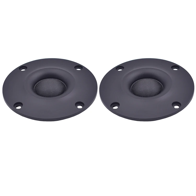 Tenghong 2pcs 3.5 Inch Tweeter Audio Speakers 4Ohm 8Ohm 20W Silk Film Speaker 25 Cores Dome Treble Loudspeaker For Home Theater
