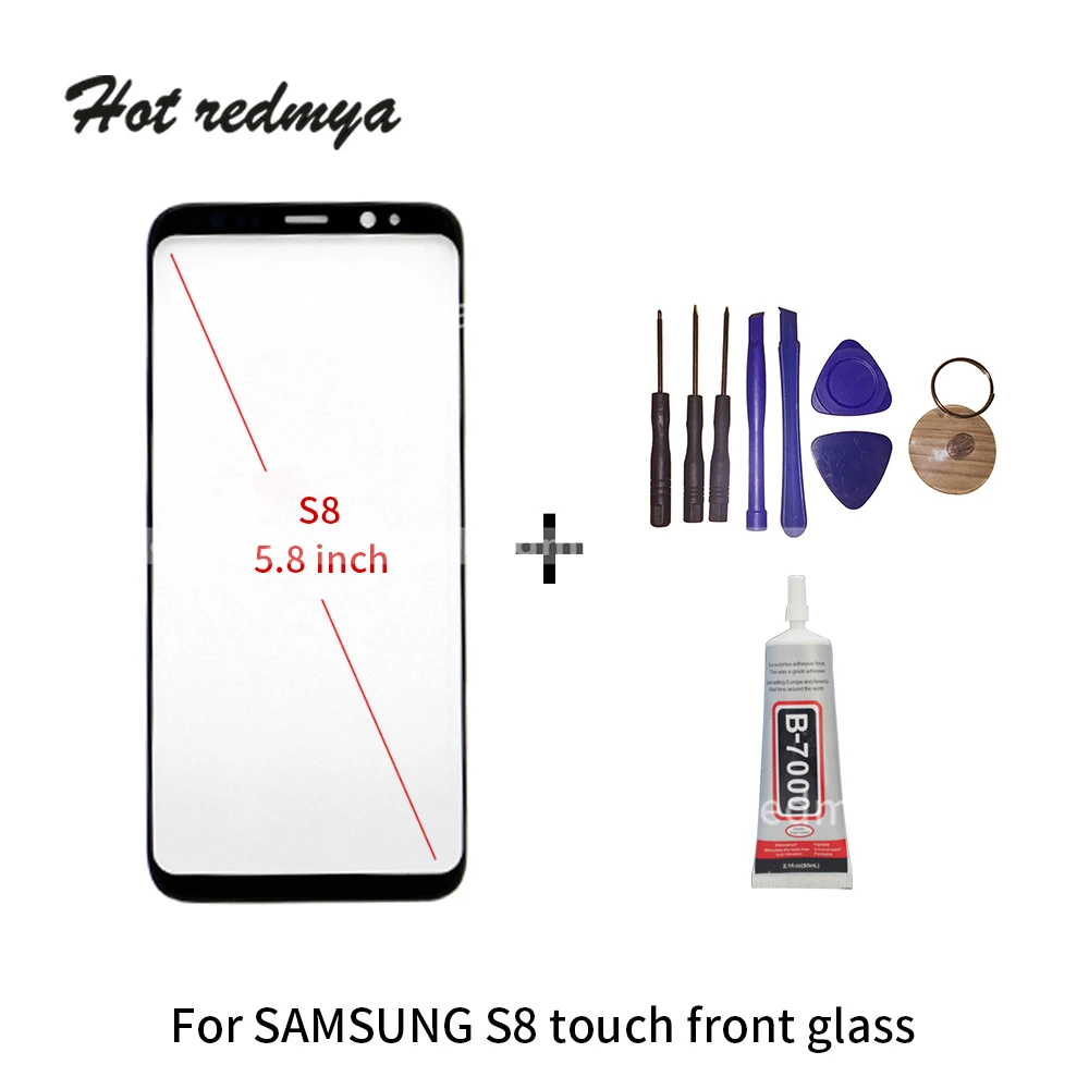 Сменное Переднее стекло для Samsung Galaxy S8 Plus ЖК-экран с сенсорным экраном