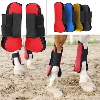 

Horse Guard Tendon Horse Guard Fetlock Horse'S Foreleg Riding Equestrian PU 4 Colors Partner Protect Durable Boots