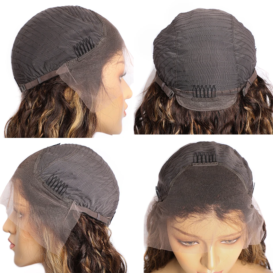 Cheveux naturel lace frontale brésilienne