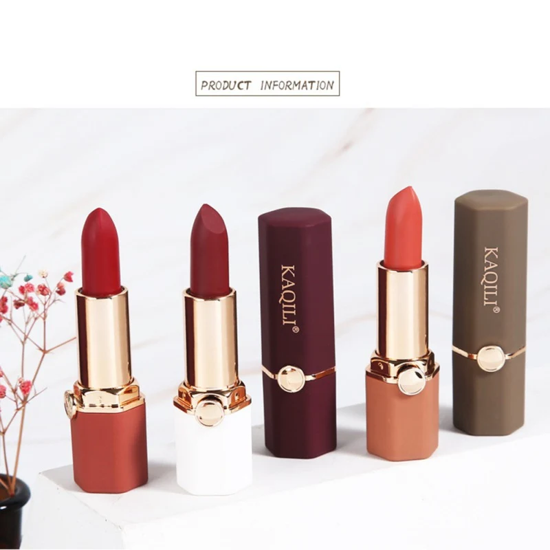 Make Up5pcs набор помады авокадо Увлажняющий Осветляющий тон для губ водостойкая стойкая цветная помада Новинка