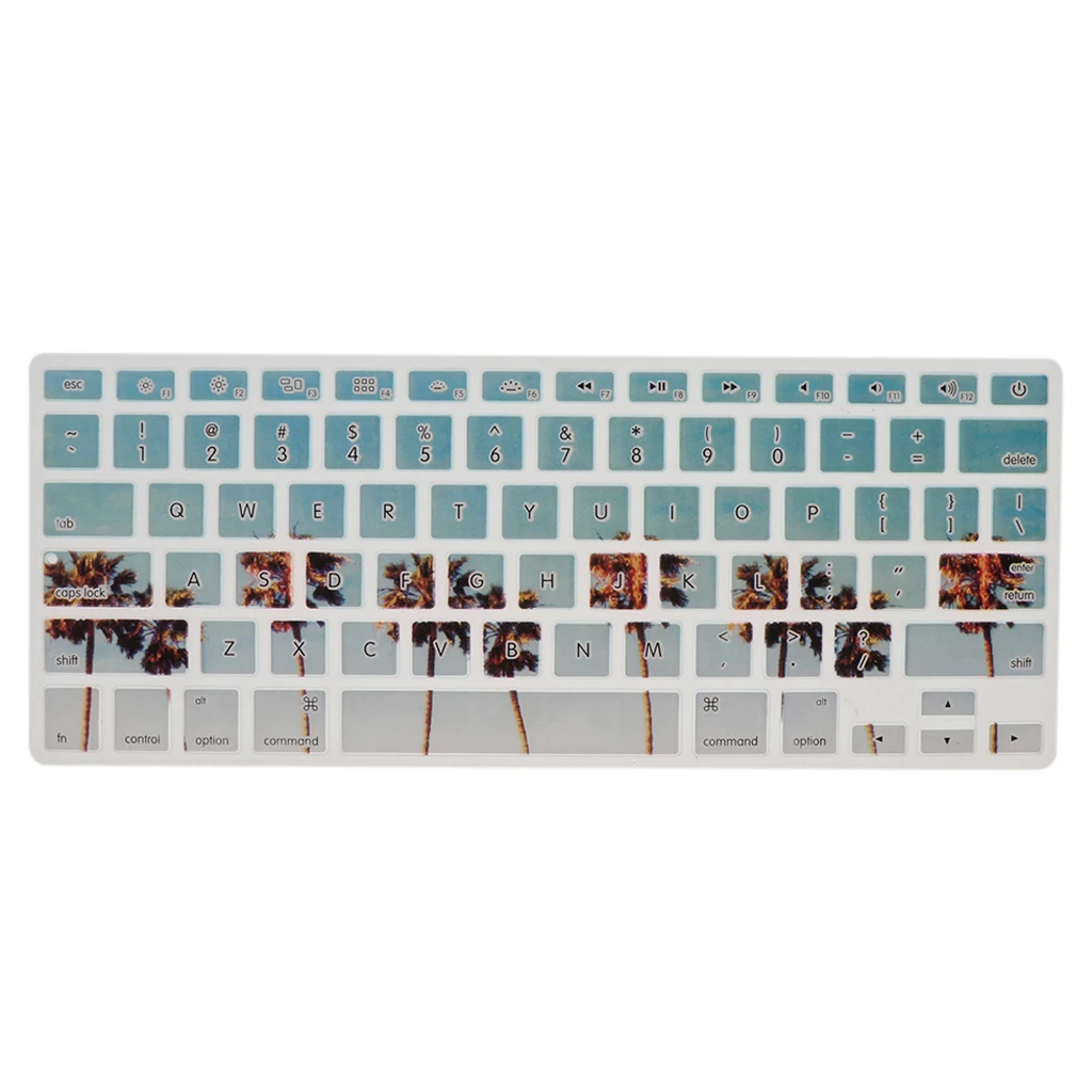 2019NEW Крышка для клавиатуры силиконовый чехол для MacBook Air 13 дюймов и MacBook Pro retina клавиатура кожного покрова силиконовая для ноутбука протектор