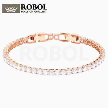 

High Quality Original SWA Bracelet with Original Engraved TENNIS Bracelet Rhinestone Jewelry Woman Jewelry Gift Free Shipping