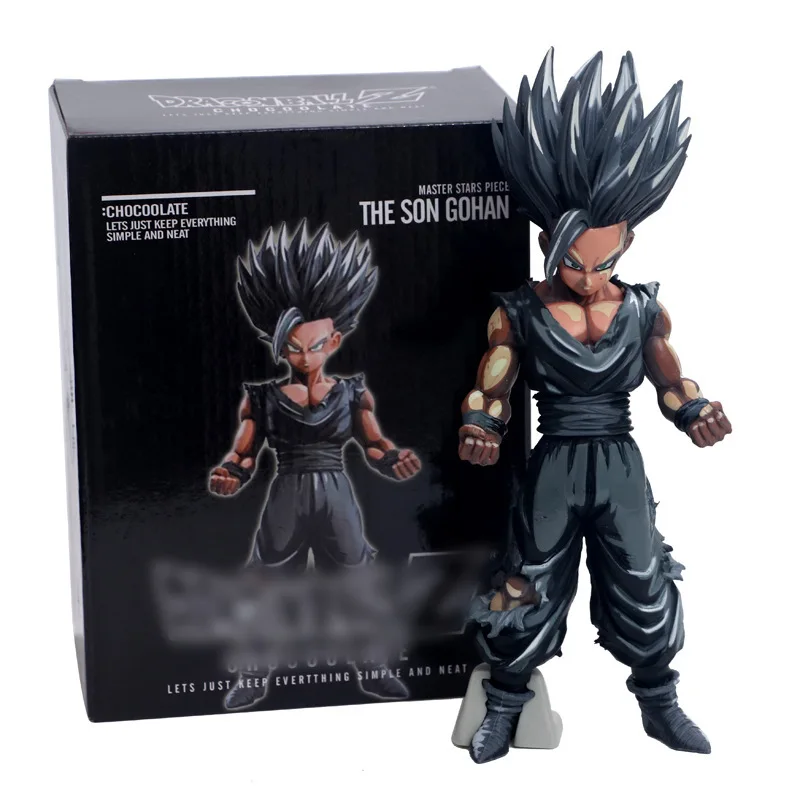 

Anime Garage Kit Model qlz MSP Joint Chocolate Gohan Black And White with Pattern Stealth Boxed PVC Batch