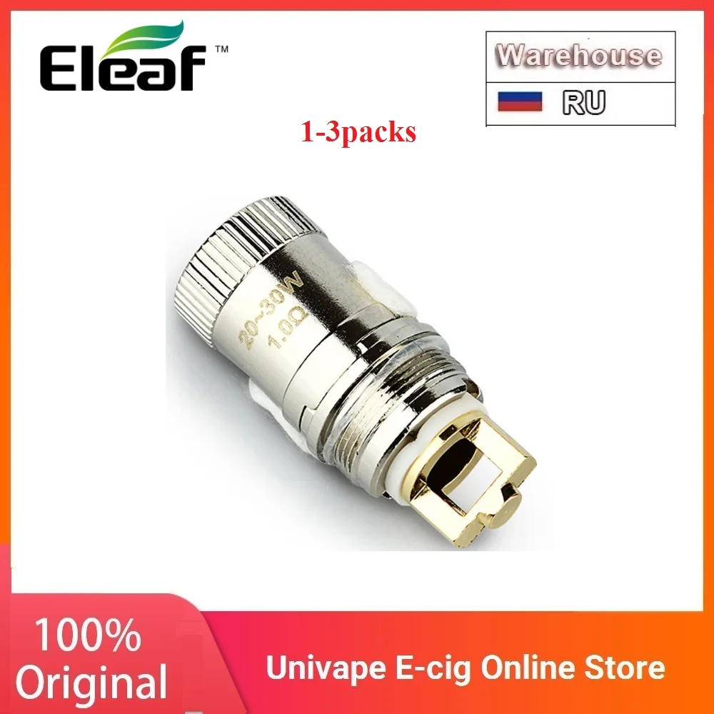 Оригинальная катушка Eleaf ijust 2 ECR 1ohm головка распылителя для iJust 2/melo 3/melo 3 Mini