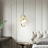 Modern Led Pendant Lights Fixture Bedroom Kitchen Dining Room Hanging Lamps Luminaire Suspension Gold Home Decoration Lighting ► Photo 2/6