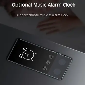 

A5 LCD Screen Lossless MP3 Player HiFi Sound Quality FM Music Player Alarm Clock Design of Lyrics Display with Quiet Key