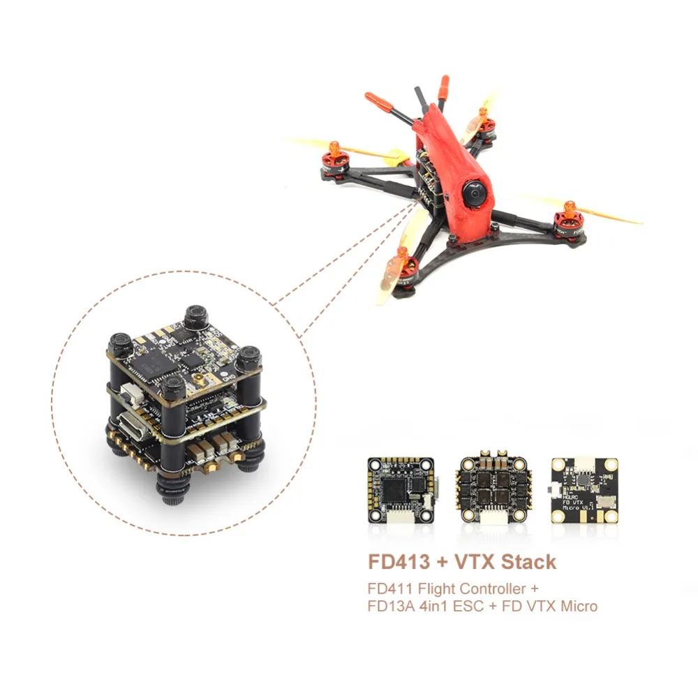 HGLRC Parrot120 120 мм F4 2,5 дюймов зубочистка FPV гоночный Дрон PNP BNF w/400 mW VTX Turbo Eos2 камера-без приемника