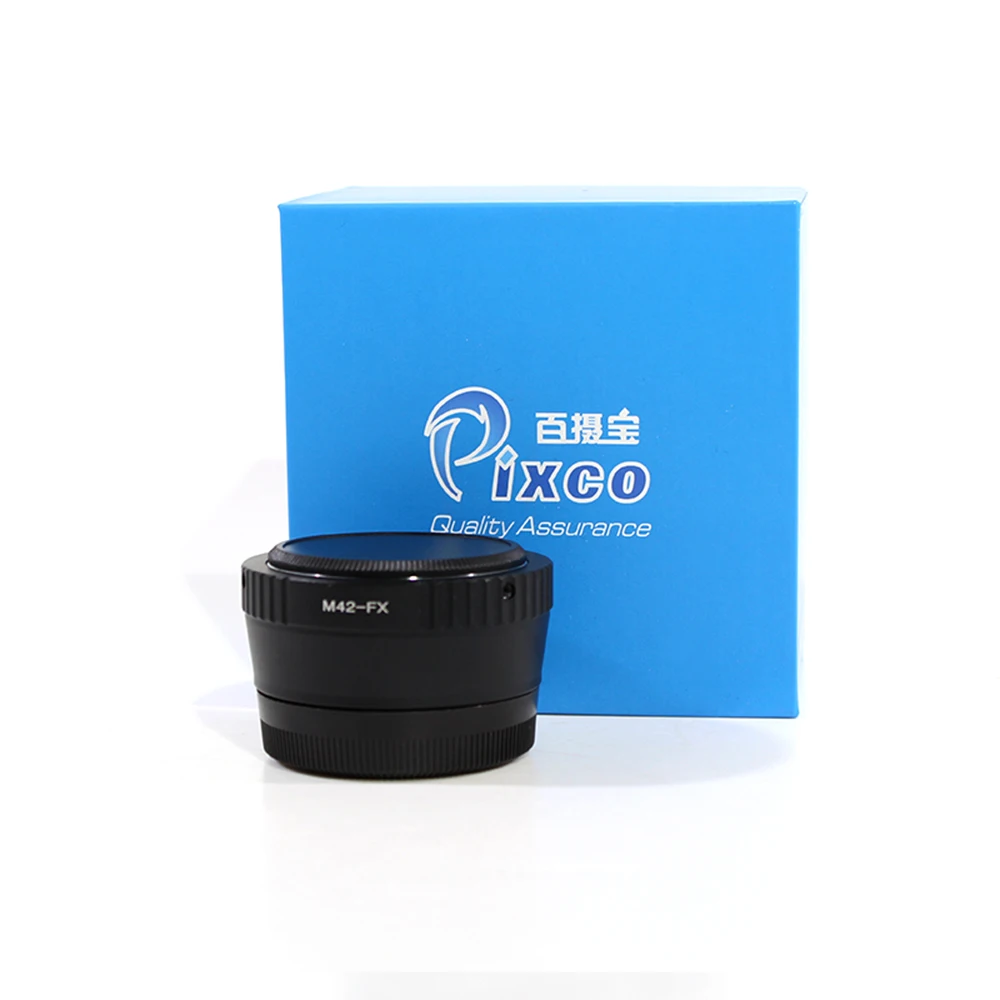 Pixco Velocità Booster Focale Riduttore Attacco Obiettivo Anello Adattatore Per M42 Vite Obiettivo A Fujifilm X Montare Fotocamera X-E4 X-T4 X-T200 X-