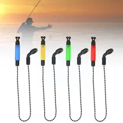 4pcs Blue Green Red Yellow Color Carp Fishing Swingers For Fishing Bite Alarm Indicator Fishing Alarm Fish Bell Fishing Too X3a1