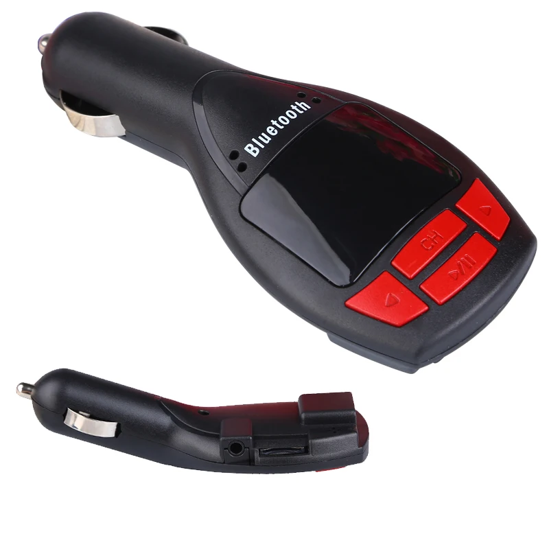 DEKEJI Bluetooth Автомобильный MP3 светодиодный цифровой дисплей экран Автомобильный плеер прикуриватель передатчик автомобильный