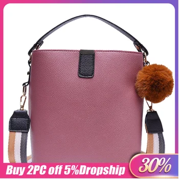 

Handbag Women's Solid Color Large Capacity Leather Shoulder Bag Handbag Luxury Handbags Women Bags Designer bolso mujer 2019#30