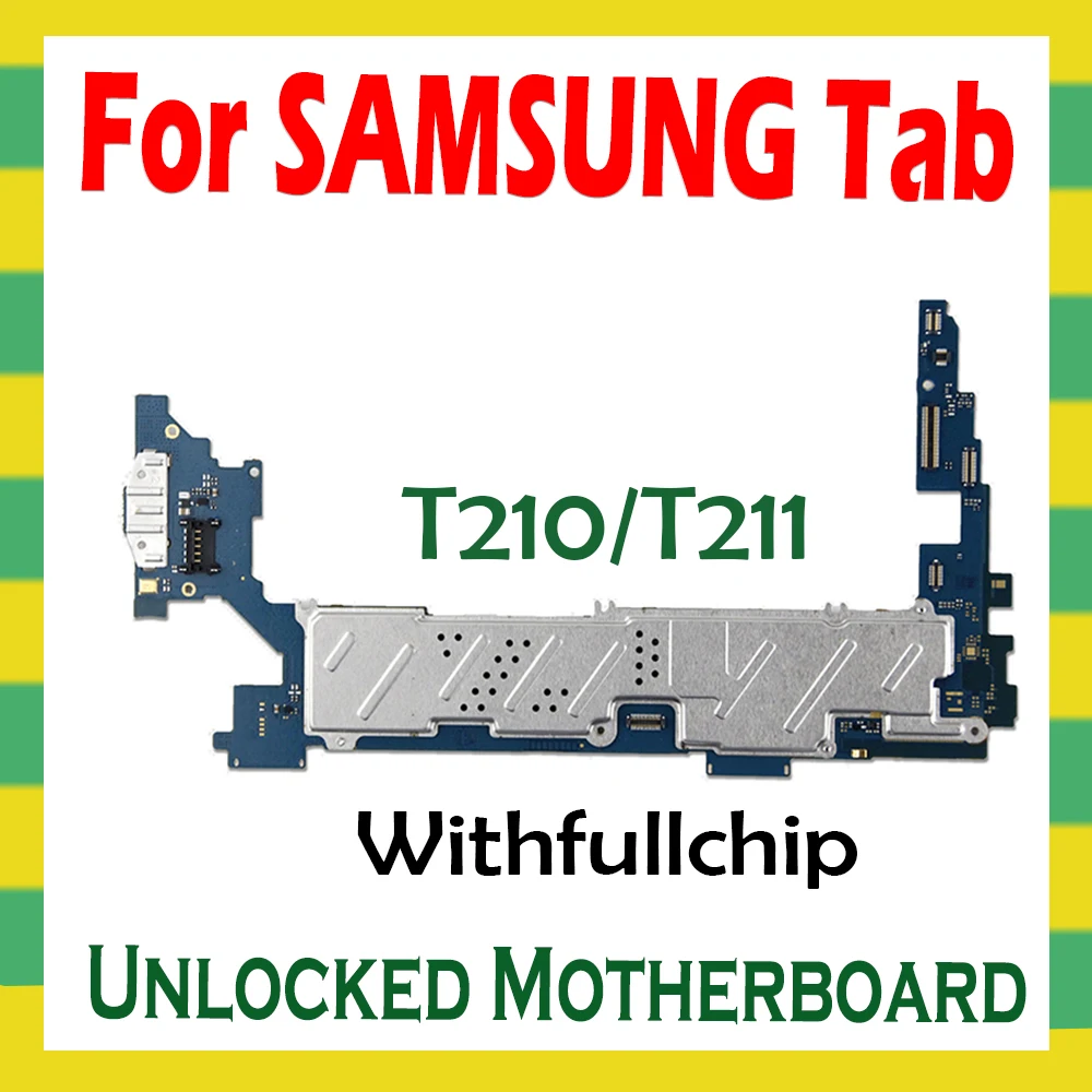 Разблокированная материнская плата для Samsung Galaxy Tab 3 10. 0 T210 T211 планшет WLAN сотовая
