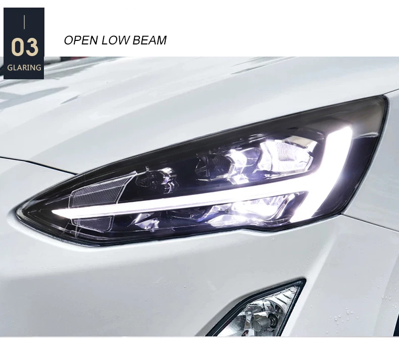 Автомобильный Стайлинг для Ford Focus фары фокус 5 светодиодный фары динамические светодиодные фары дневного света Hid Bi Xenon авто аксессуары