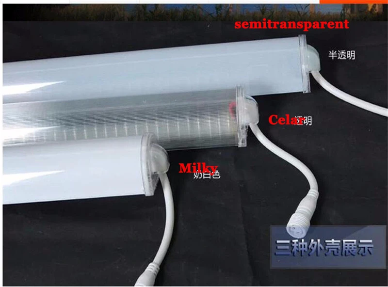 20 шт./лот) светодиодный неоновый бар 0,5 м AC220V светодиодный цифровой трубка/Светодиодная трубка, rgb цвет водонепроницаемый снаружи разноцветные трубки украшения здания