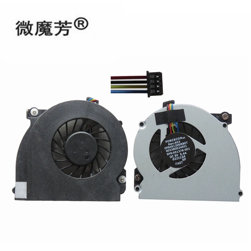 

New CPU Cooling Fan For HP EliteBook 2560 2560P 2570 2570p Series Laptop Notebook Cooler FAN Laptops COOLING 651378-001