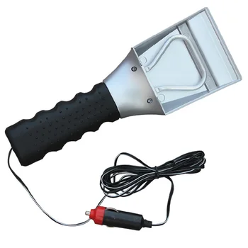 

DC12V Electric Heated Car Ice Scraper Winter Cigarette Lighter Snow Removal Shovel Windshield Glass Defrost Auto Ice Scraper