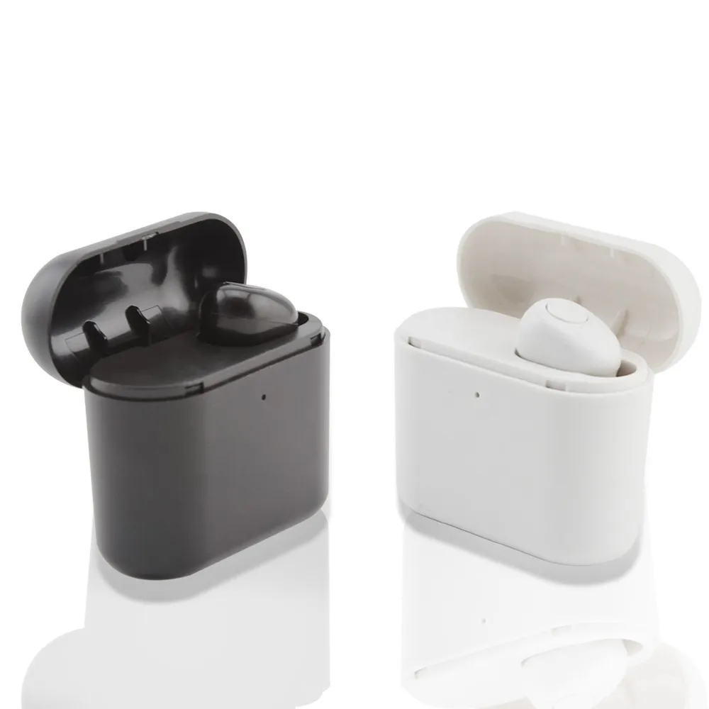Wireless Bluetooth Earphones Music Sport Mini In Ear Earbuds With Microphone Charging Box Mic Handsfree Headset For Smartphone