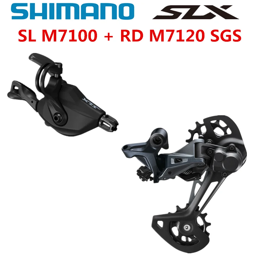 SL RD M7120 SGS SHIMANO DEORE SLX M7100 набор групп горного велосипеда 1x12-Speed SL+ RD M7100 задний переключатель m7100 рычаг переключения передач - Цвет: SL RD M7120 SGS