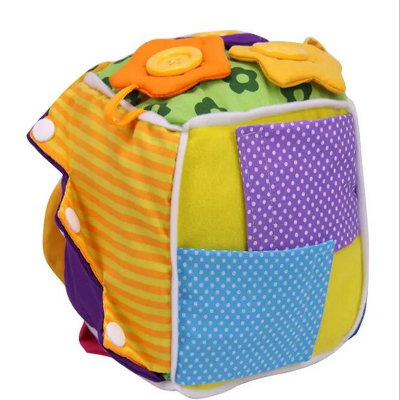 Детские развивающие игрушки 13-24 месяцев, чтобы узнать игрушки Монтессори, чтобы научиться носить куб обучающий игрушки, улучшить способность рук