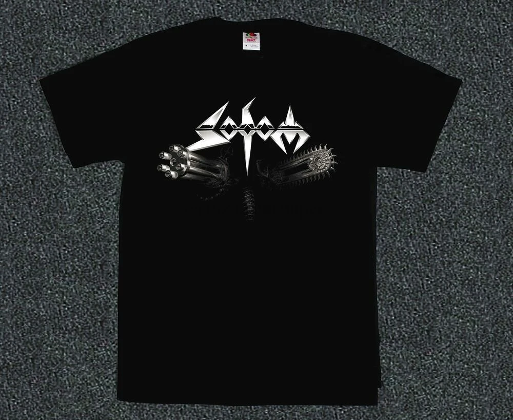 SODOM-Пособия по немецкому языку метал-группы T_shirt-SIZESS для 6XL | Мужская одежда