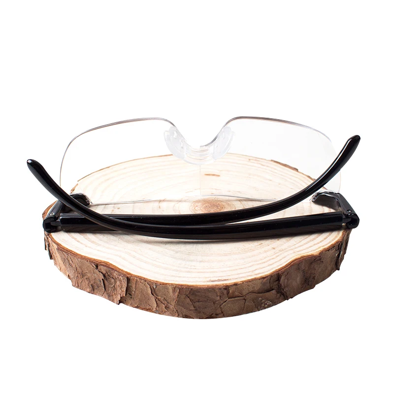 FGHGF 250 градусов увеличительные защитные очки 1.6x очки дальнозоркая лупа для вышивания большая повязка для чтения лупа