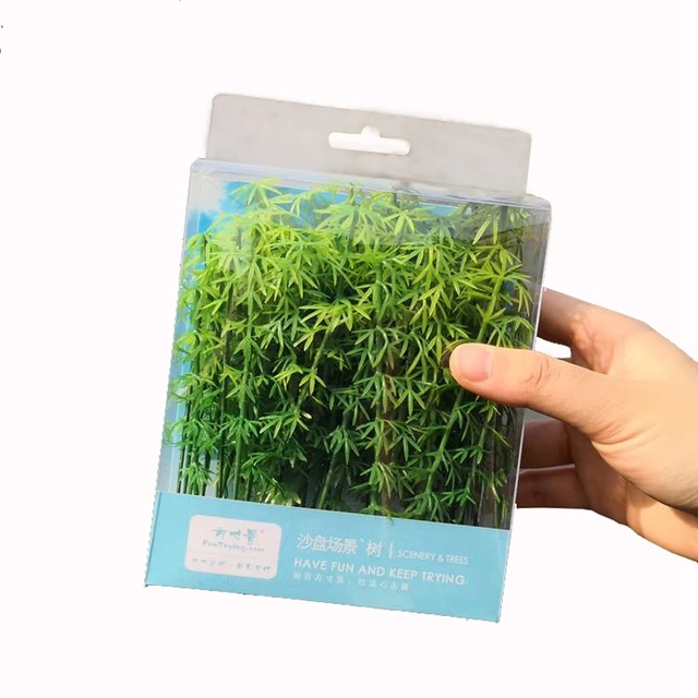 Bamboo Model,landscape Model Train Railway Layout Scenery Scale Model Building Materials  Miniature Dioramas Display Military 3