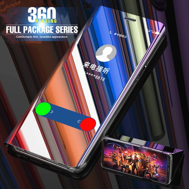Чехол mi ror View для Xiao mi Pocophone F1 откидной кожаный чехол-подставка для Xiao mi Red mi 6 Pro Чехол для Xiao mi Red mi 6 Pro mi A2 lite