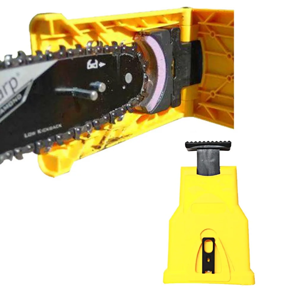

Chainsaw Teeth Sharpener Sharpens Woodworking Tool Chainsaw Saw Fast Grinding Chain Tool System Abrasive Tools Dropshipping