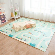 נייד Playmat לתינוקות גדול עבה XPE זחילה משטח משחק ילדים לשחק מחצלת צעצועי חדר Decortaion מתקפל ילדים שטיח שטיח(China)